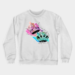 Crown Tattoo Crewneck Sweatshirt